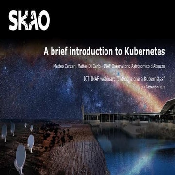 A brief introduction to Kubernetes k8s.pdf