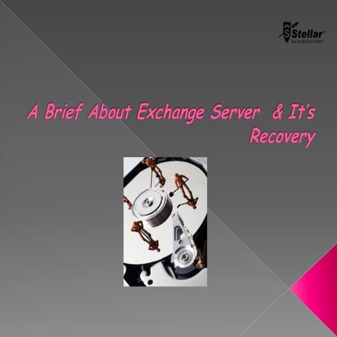 A brief on exchange server recovery