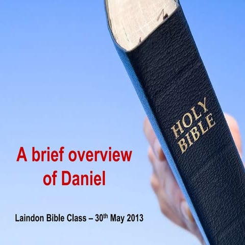 A brief overview of daniel