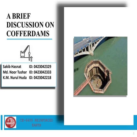 A Brief presentation on cofferdam- final - .pptx