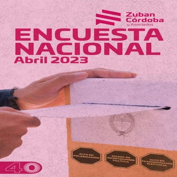 Encuesta nacional - Abril 2023