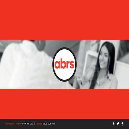 ABRS - All about us and what we can do for you. 