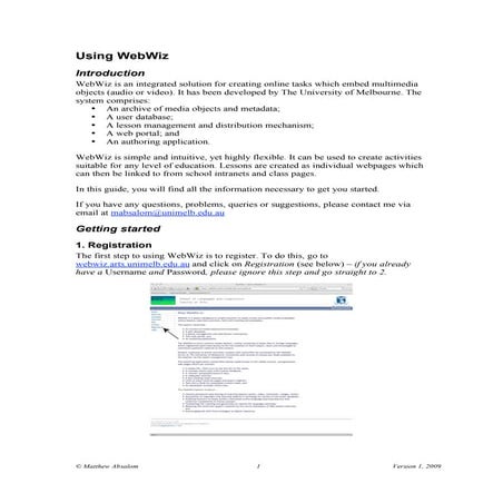 Webwiz: creating online multimedia tasks the easy way