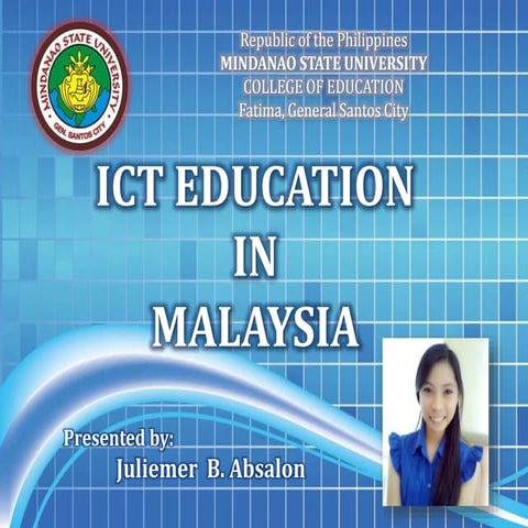 ICT Education in Malaysia
