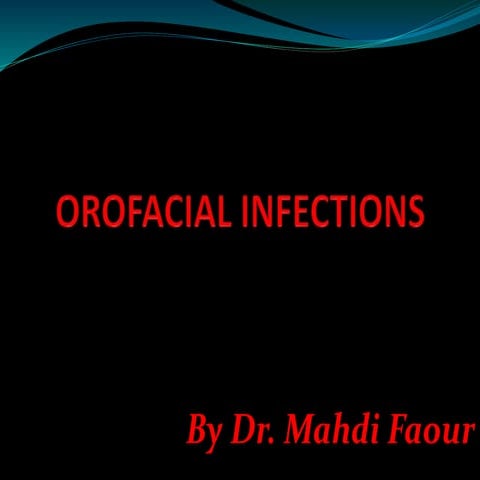 Abscess and phlegmon in maxillofacial region odontogenic infections-