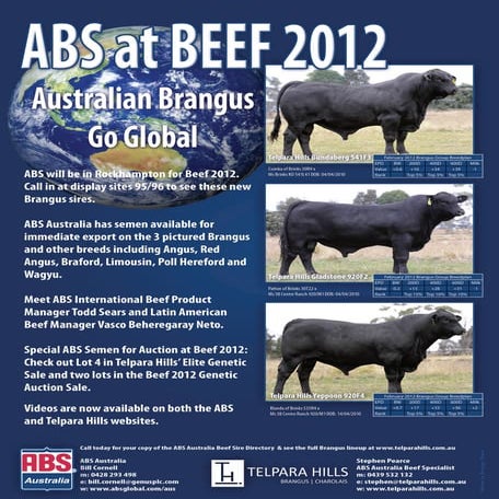 Abs em rockhampton beef 2012