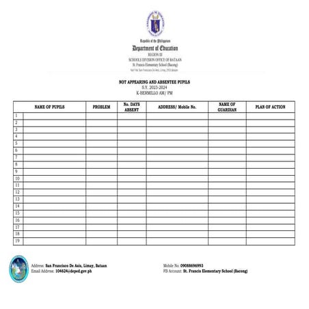 ABSENTEE PUPILS.docx