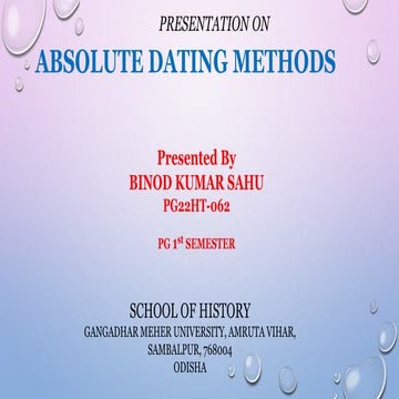 Absolute Dating.pptx