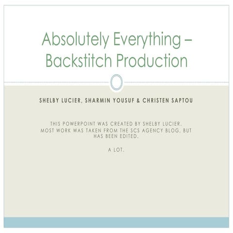 Absolutely Everything. The real one.