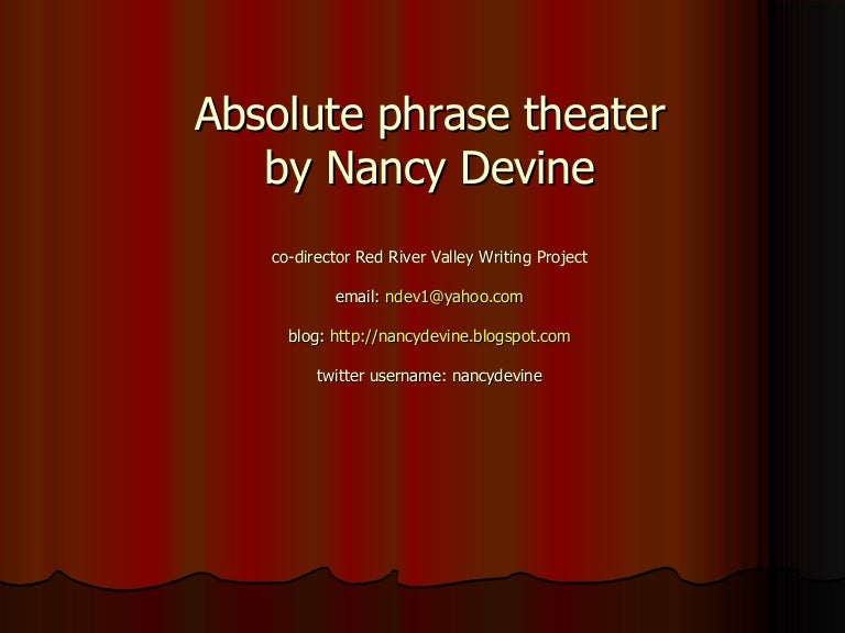 Absolute Phrase Theater