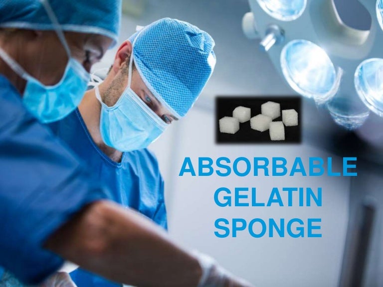 Absorbable Gelatin Sponge