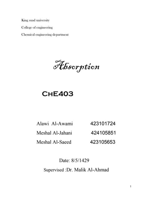 Absorption