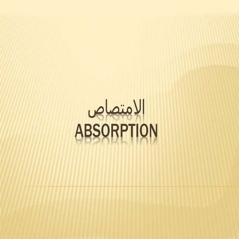 Absorption