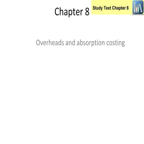 Absorption costing