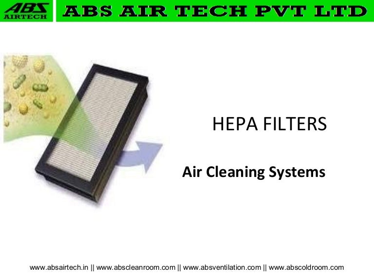 hepa filter slideshare