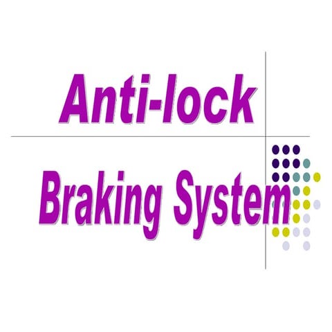 anti-lock braking system