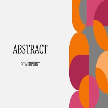 Abstact powerpoint | PPTX