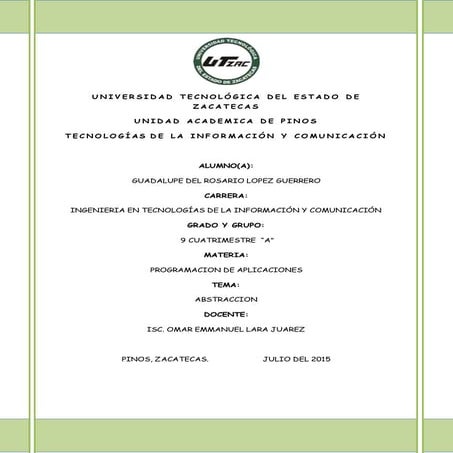 Abstraccion