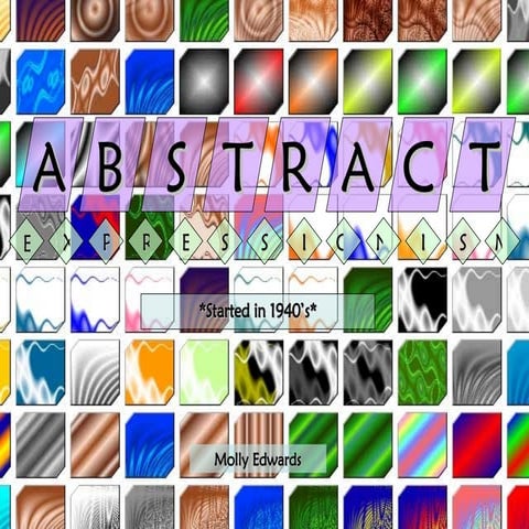 Abstract  Expressionism  Powerpoint