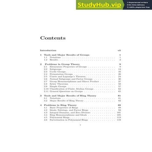 Abstract Algebra Manual   Problems And Solution (Only The Section On GROUPS)