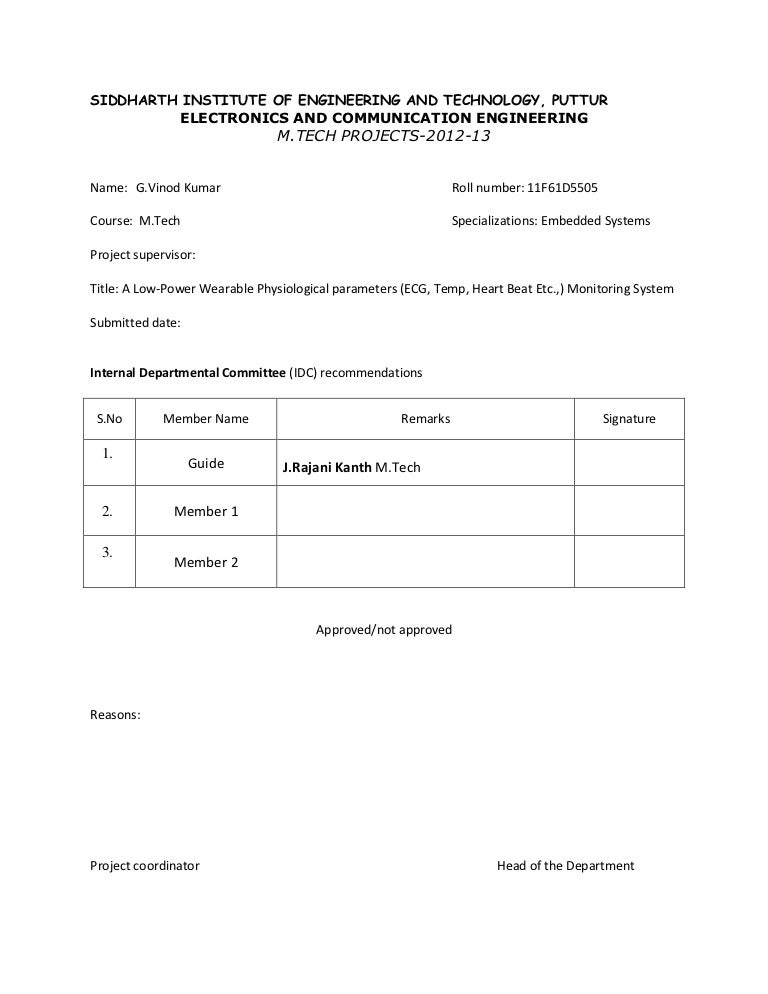 approval format