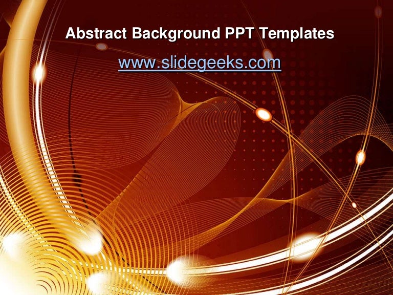 Abstract background ppt templates