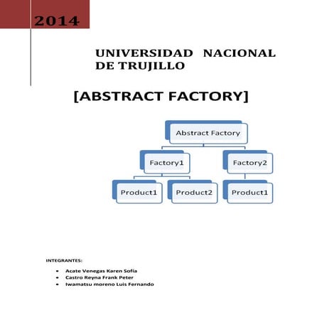 Abstract factory | DOCX