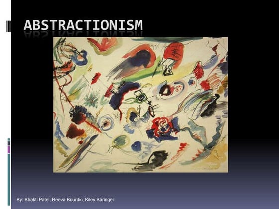 Expressionism powerpoint [autosaved] | PPTX