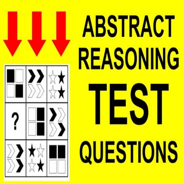 Abstract Reasoning Test Questions and Answers (UCAT, UKAT, Non-Verbal Reasoning)