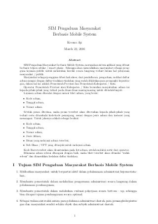Abstraksi sim-pengaduan-masy