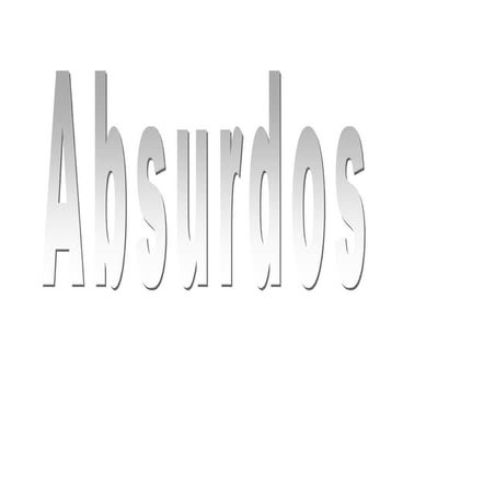 Tarjetas Absurdos | PDF