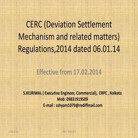 ABT-UI & Deviation Settlement Mechanism (DSM)
