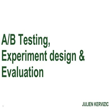 Ab testing explained