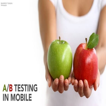 A/B Testing in Mobile