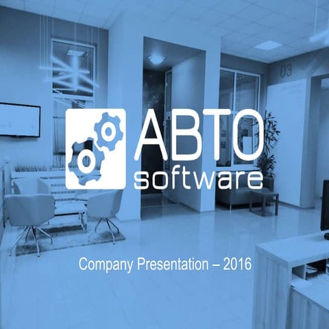 ABTO Software presentation 2016