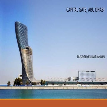 CAPITAL GATE, ABU DHABI