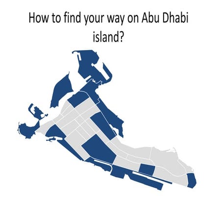 Understanding Abu Dhabi Street Map