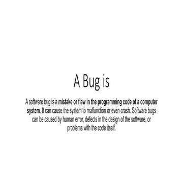 A Bug is.pptx