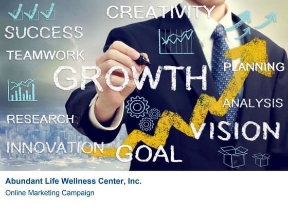 Web Development and Internet Marketing Report prepared for Abundant Life Heal...