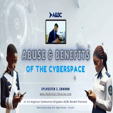 Abuse and Benefits of the Cyberspace - Sylvester Ebhonu (TheDL).pdf