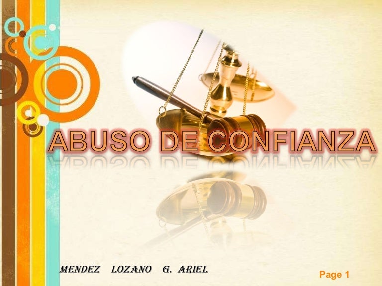 Abuso de confianza