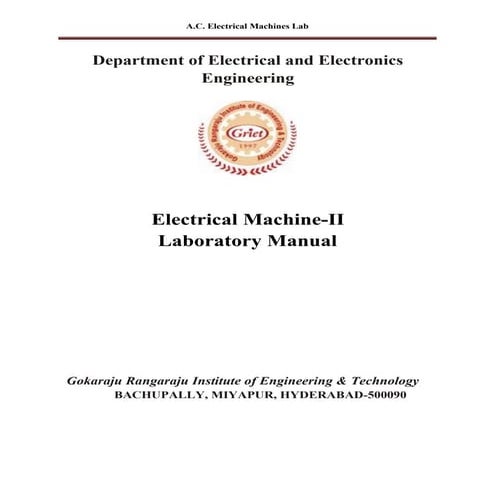 Ac machines-lab-manual