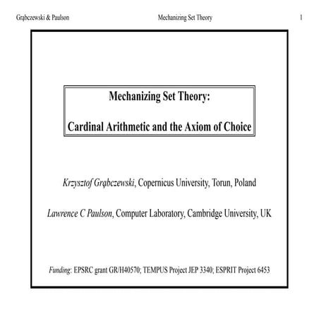 Mechanizing set theory: cardinal arithmetic and the axiom of choice