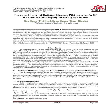 The International Journal of Engineering and Science (The IJES)