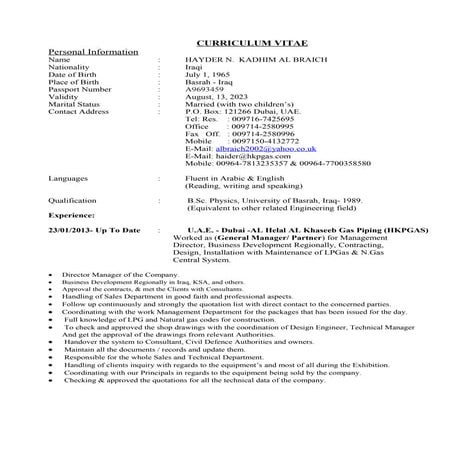 Samih.CV docx | DOCX