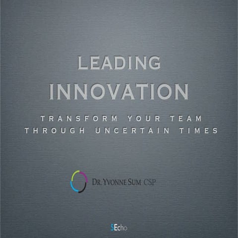 Leading Innovation