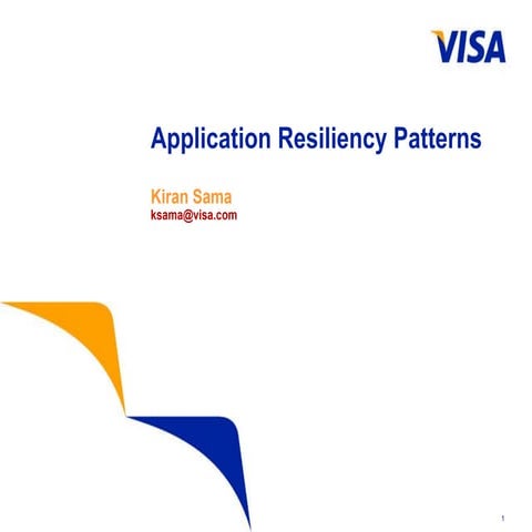 Application Resilience Patterns