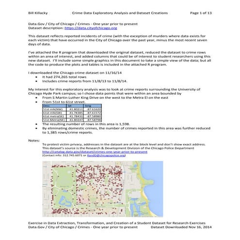 Crime rate data analysis in Los Angeles | PPTX