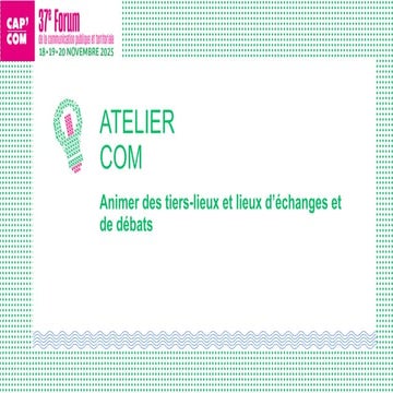 AC 6 | Animer des tiers-lieux et lieux d’échanges et de débats -