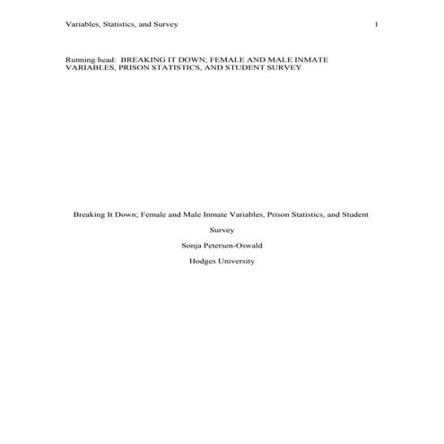 Sociology Final Paper